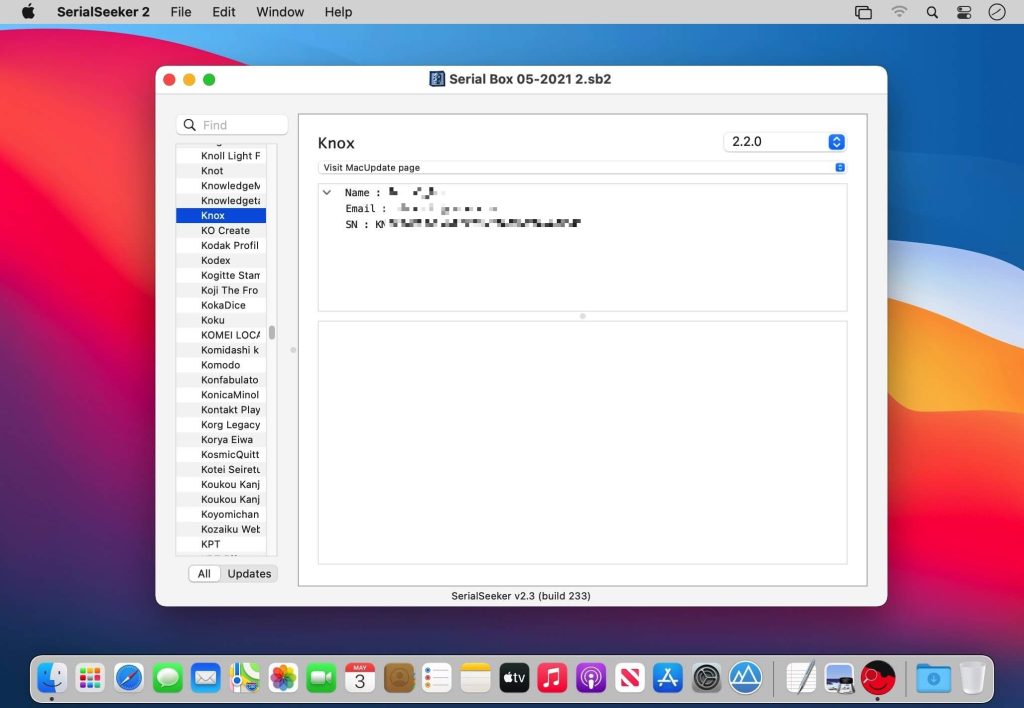 Serial Box Mac Crack