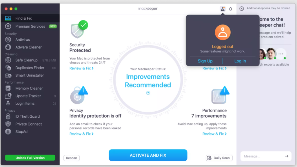 MacKeeper for Mac Crack
