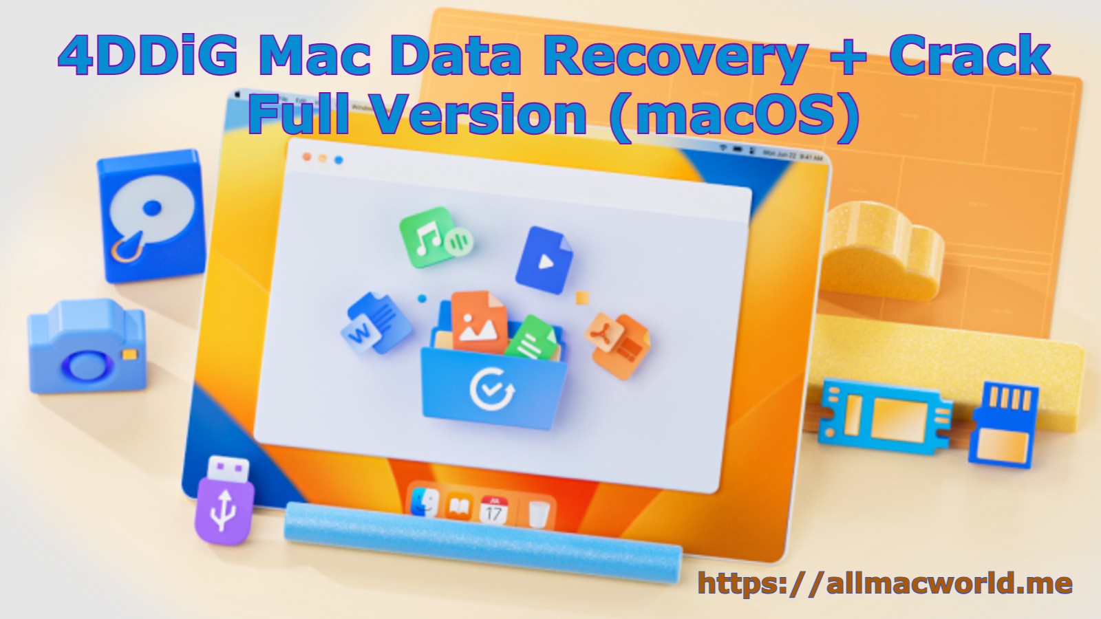 4DDiG Mac Data Recovery 5.2.2 + Crack Full Version (macOS)