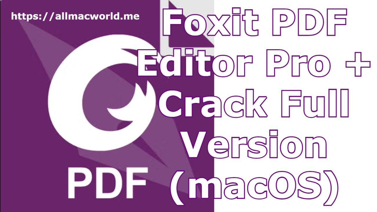 Foxit PDF Editor Pro Full Activated