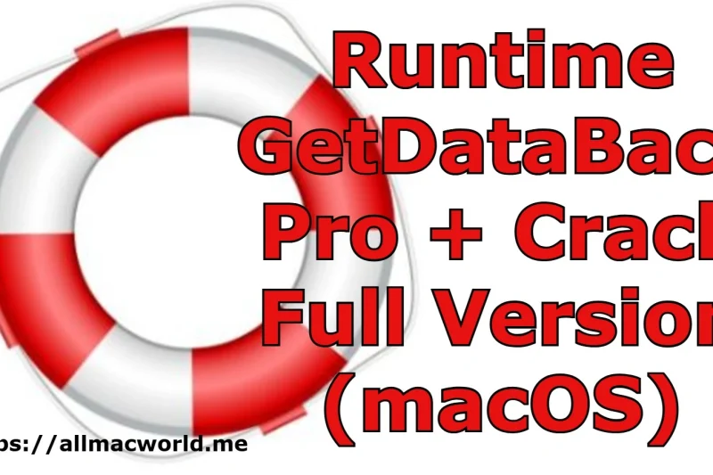 Runtime GetDataBack Pro 5.76 + Crack Full Version (macOS)