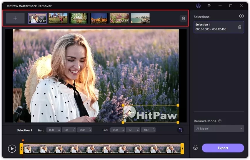 HitPaw Watermark Remover Mac Crack