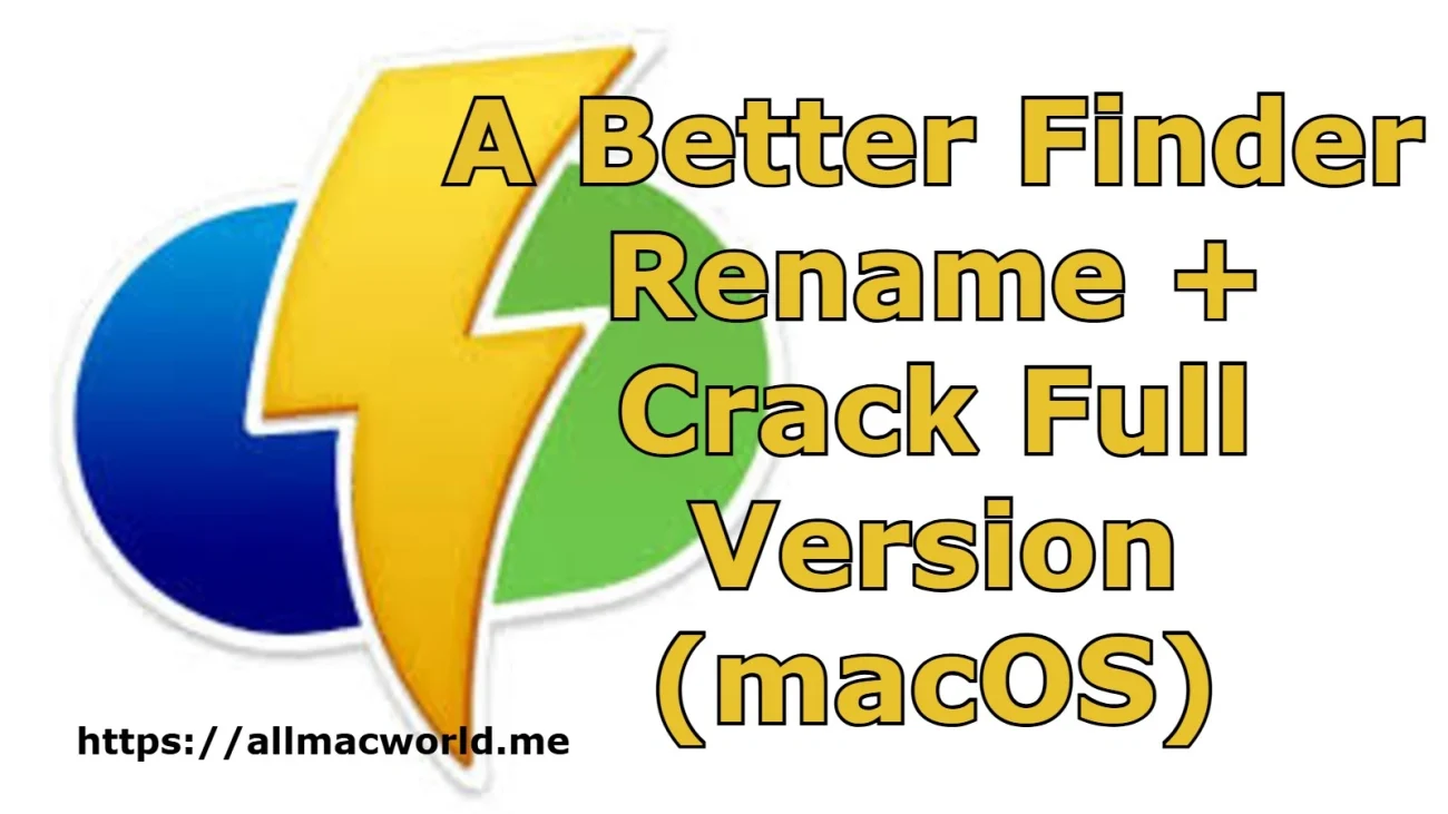 A Better Finder Rename Crack