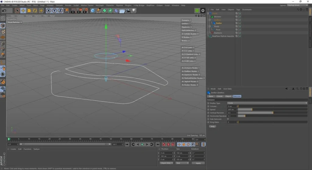 RealFlow Cinema 4D Mac Crack